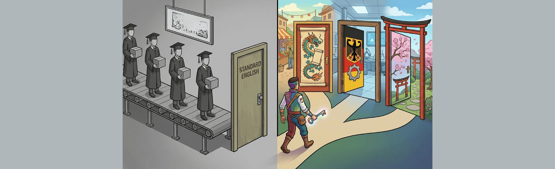 No aprendas el idioma del mercado, aprende el idioma de tu pasión